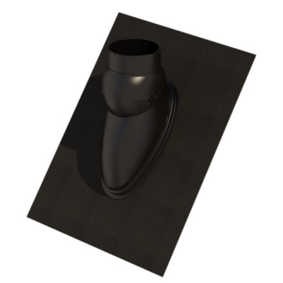 UB0174050 - Universele Ubiflex DDV-pan 15-55° 131 500mm x 600mm zwart met schaal