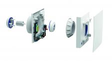 Waves CO2 - Woning ventilator afzuig Ø100/Ø125 met RH sensor -  kunststof