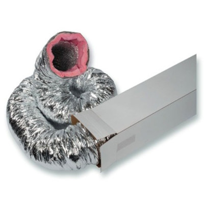 SONO25-102-5M - Thermisch geïsoleerde flexibele ventilatieslang - diameter 102 mm - lengte 5 meter
