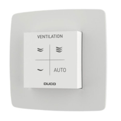 DU00004606 - Duco vocht ruimtesensor - RF 230V Wit