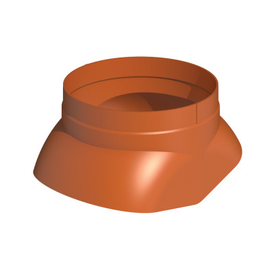 UB0542329 - Dakdoorvoerschaal 131 voor dakdoorvoer 110 terracotta