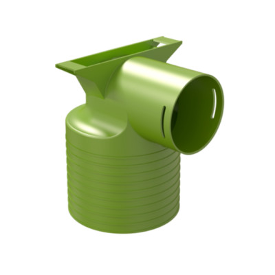 UB0188188 - Air Excellent 1x AE48c Ventieladapter 90° 125