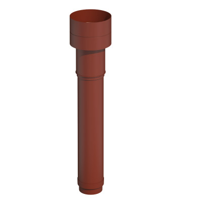 UB0169512 - Ventub Dakdoorvoer Ventilatie 131 1020mm natuurrood