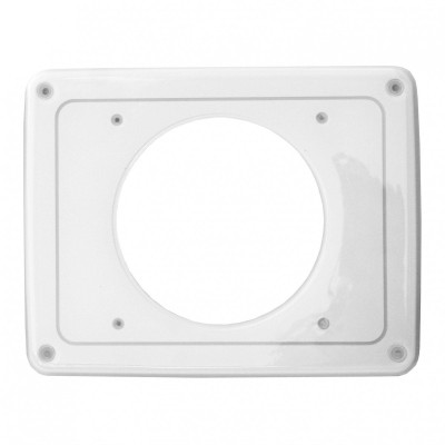 iQ Lo-Carbon MRPL - Muurplaat 242x190 - wit