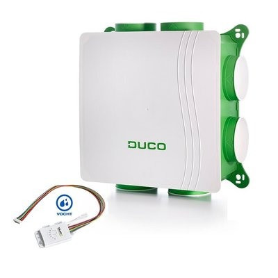 DU00004237 - Duco All-in-One Afvoerventilator met Boxsensor op basis van vocht