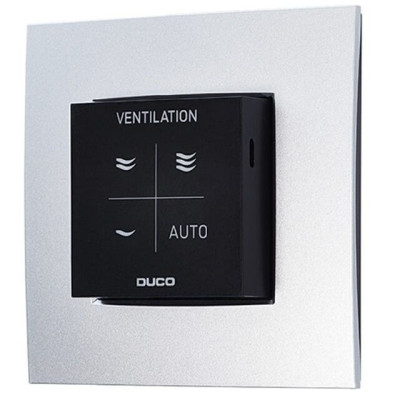 DU00004603 - Duco ruimtesensor CO2 - bedraad 230V Zwart
