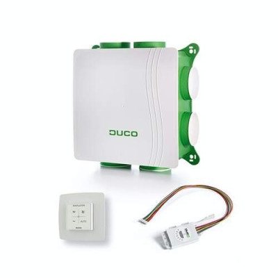 DU00004639 - DucoBox Silent All-In-One Ultra-stille Vocht Sensor & RF Schakelaar Ventilatieset