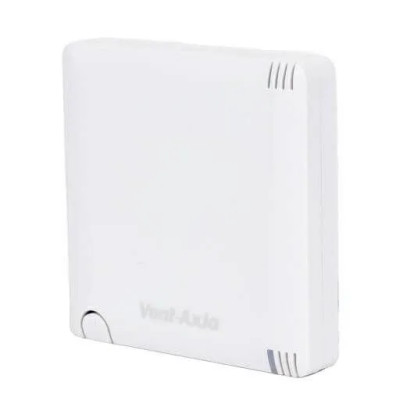 Multihome CO2M - Temperatuur-, vocht- en CO2 sensor voor Multihome - 230V draadloos/bedraad - wit