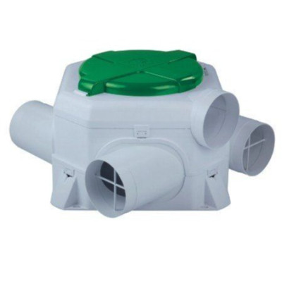 Ozeo E Ecowatt E - Woonhuis ventilatiebox 300m³/h met Perilex stekker - zonder 3 standen regelaar