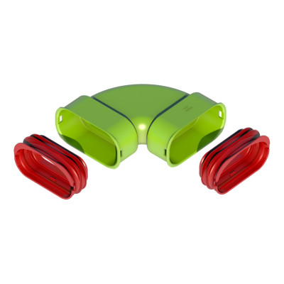 UB0188572 - Air Excellent AE35sc Bocht 90° horizontaal set