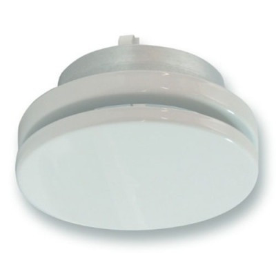 SVA-200-RAL9016 - Ventilatieventiel afvoer staal met verstelbare kern - 200mm