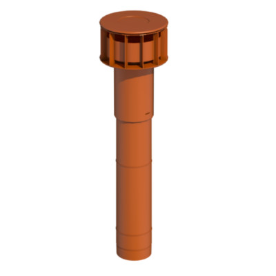 UB0189411 - MultiVent Basis Dakdoorvoer 131 980mm terracotta